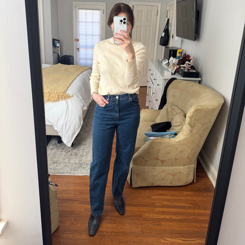 Everlane Way-High Straight Jean